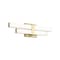 Z-Lite Zane Vanity, 2-Light, 18 In.W x 2.5 In.L x 5 In.H, Modern Gold/Frosted 1008-18W-MGLD-LED - alternate 2